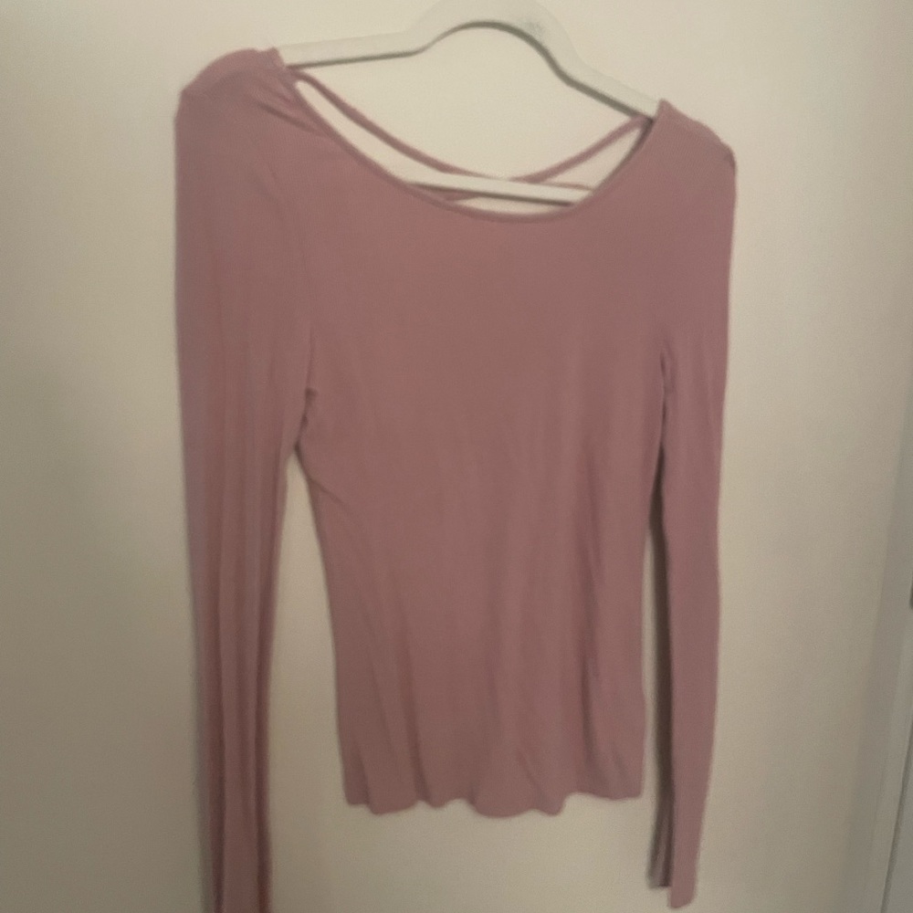 Baby pink long sleeve